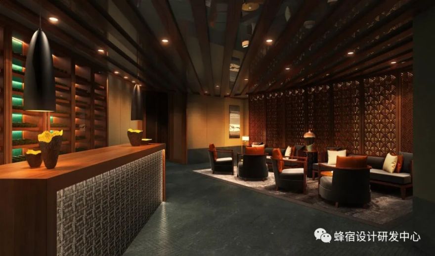 晶浦会 | 东西方文化交融的餐饮空间-11