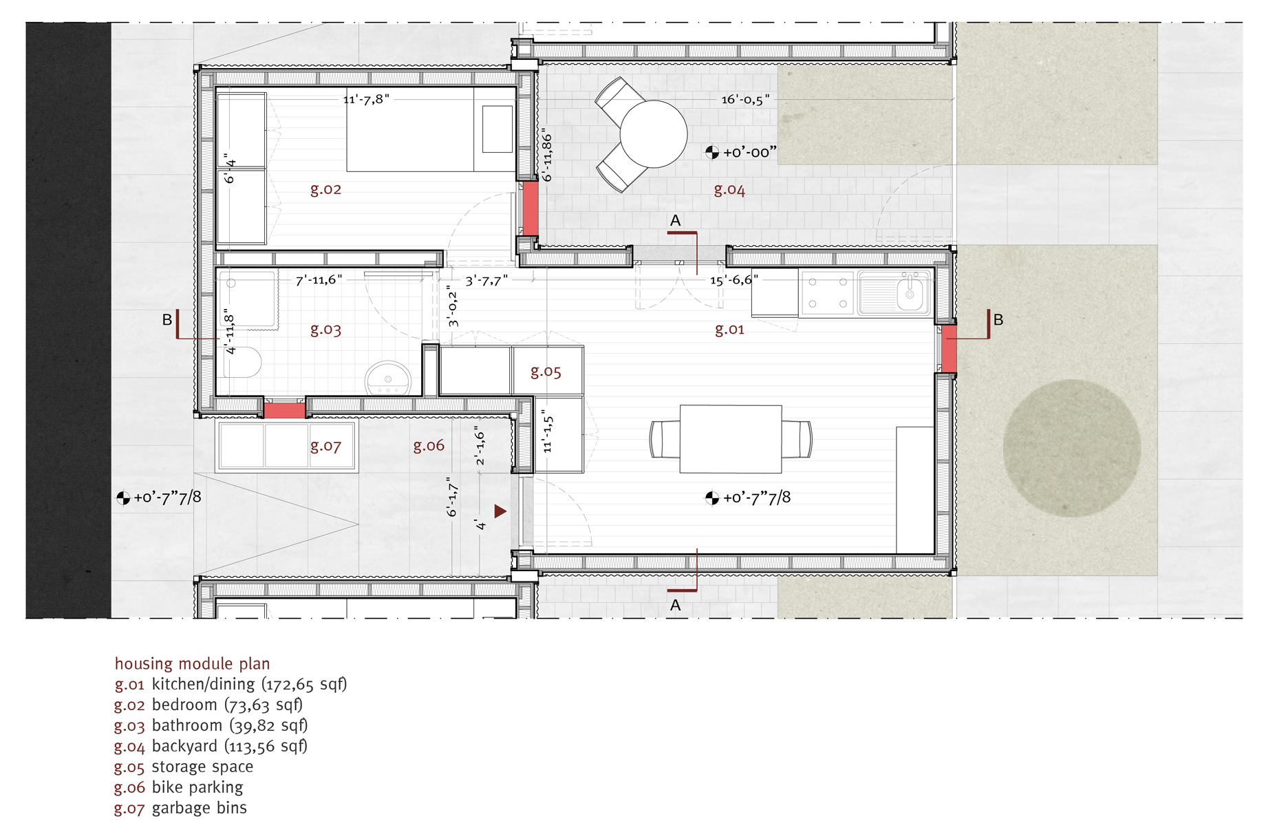 芝加哥微型社区住宅设计-11