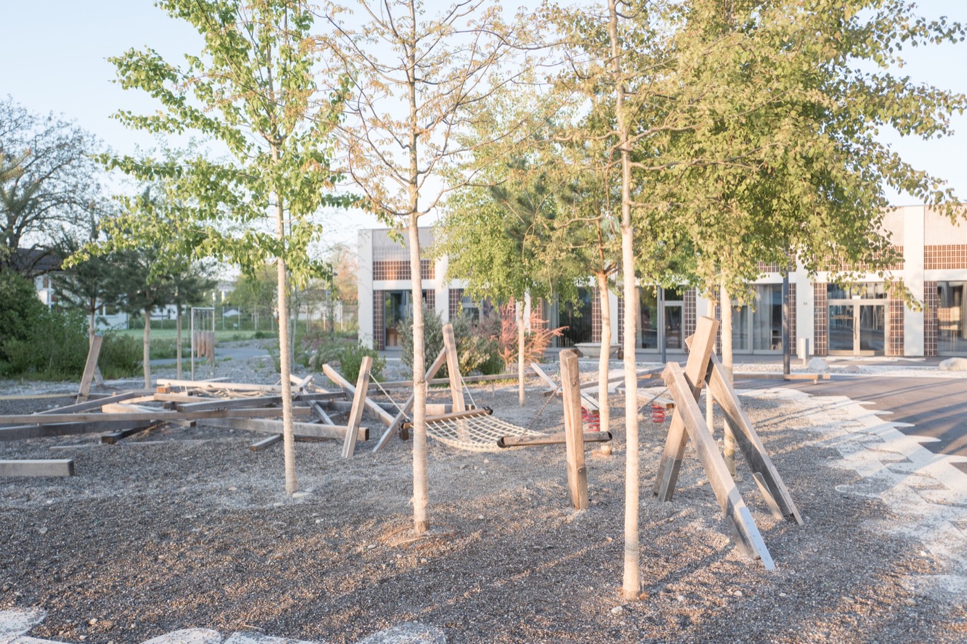 瑞士 Krämeracker 小学户外空间设计丨Boltshauser Architekten AG-21