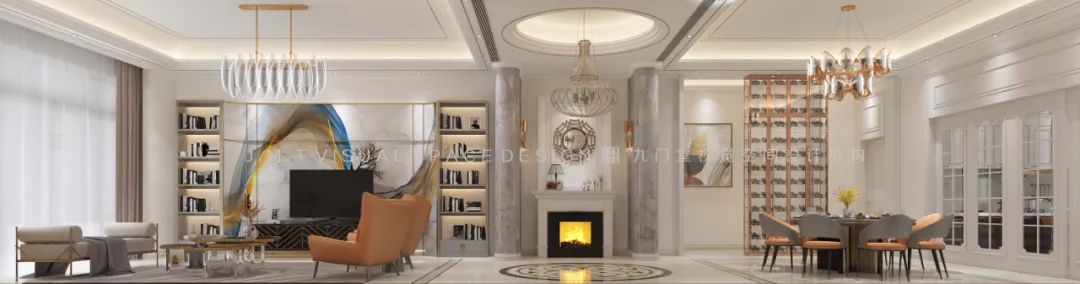 荣和尊府轻奢家居,低调奢华的艺术空间-5