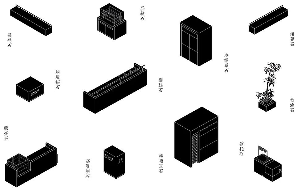 不也设计｜福气小菓中式糕点店:消弭的橱窗边界-33