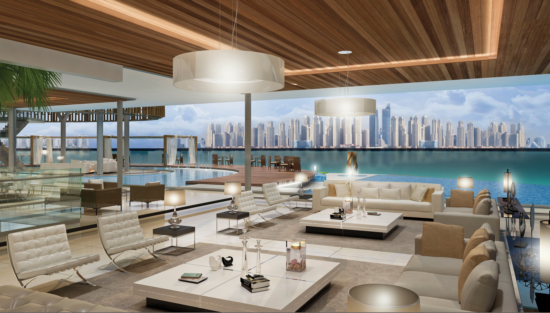 迪拜棕榈朱美拉社区别墅设计-10