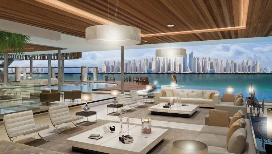 迪拜棕榈朱美拉社区别墅设计-10