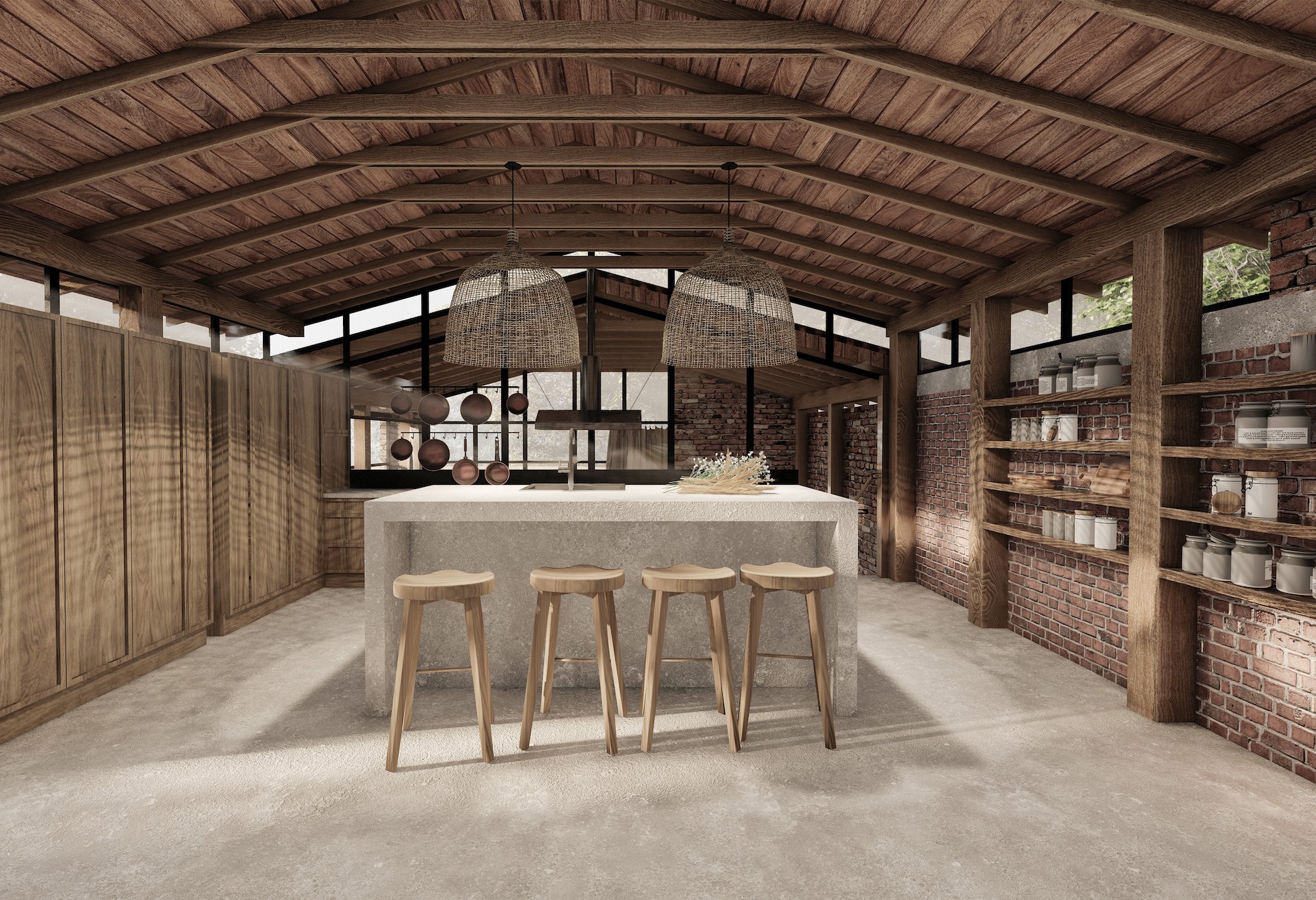 Kula  Młyn村磨坊改造为收养家庭住宅丨格但斯克美术学院室内建筑系Weronika Kuźma-38