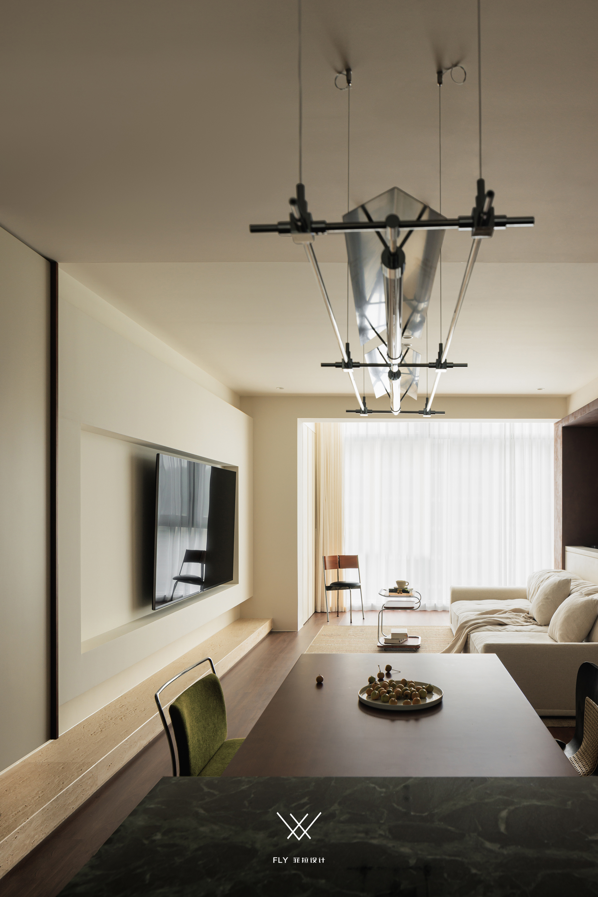 浙江荣盛江荣府111㎡·革新家的空间秩序丨中国杭州丨菲拉设计-4