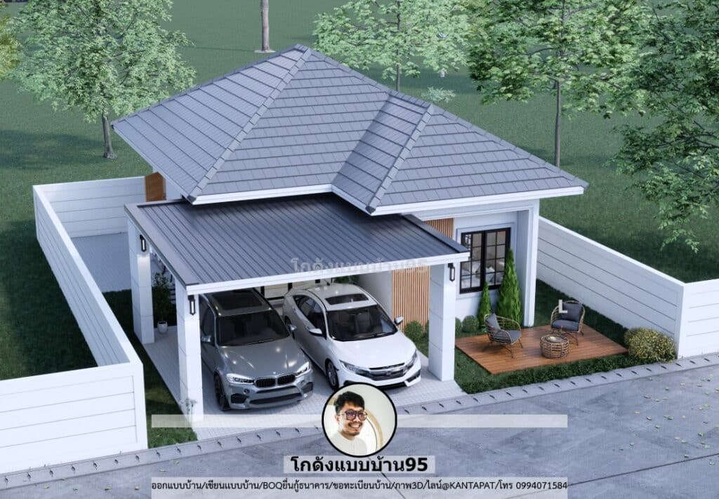 บ้านชั้นเดียว P  2358（单层房屋P  2358）-23