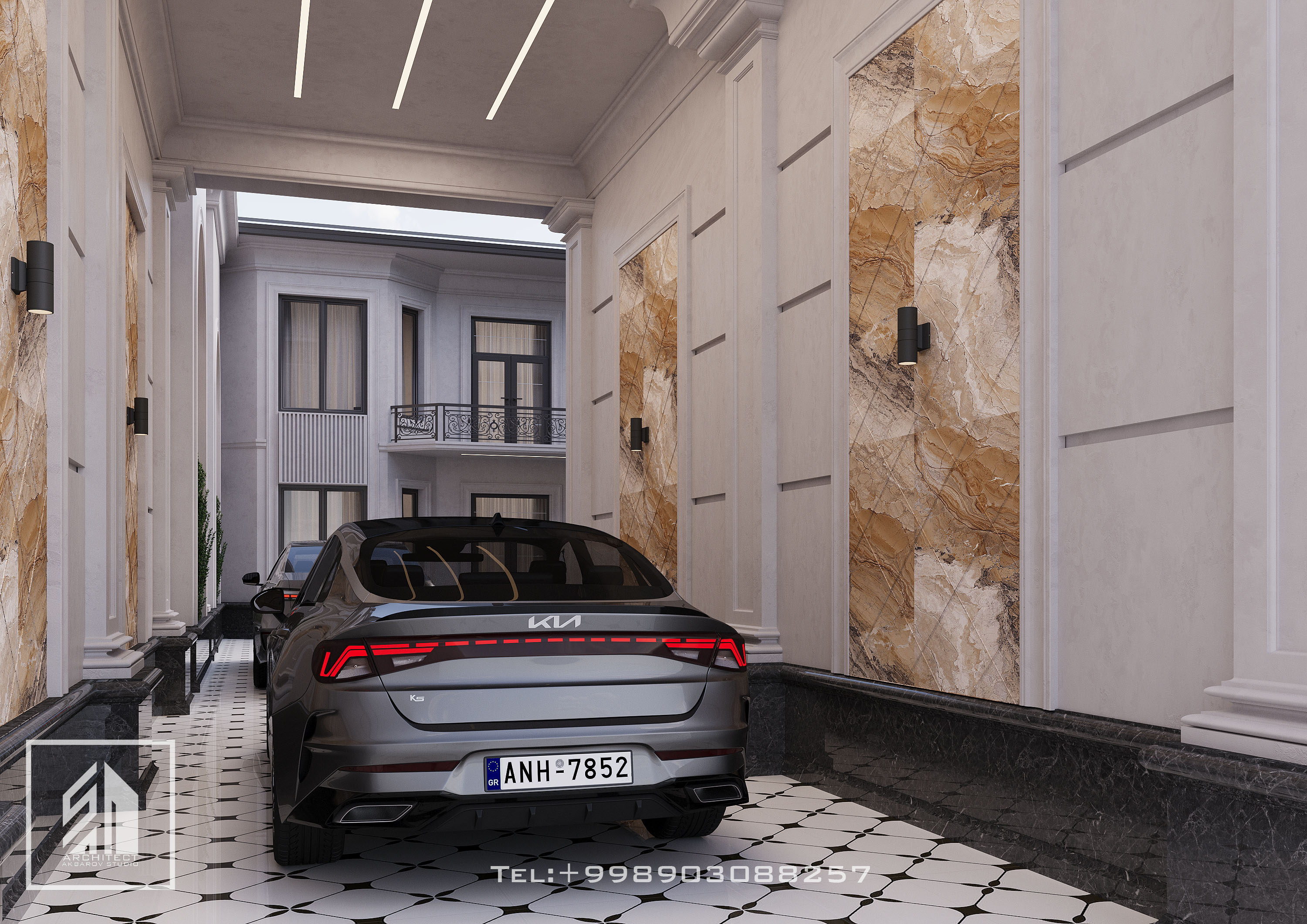 Neoclassical exterior design-2