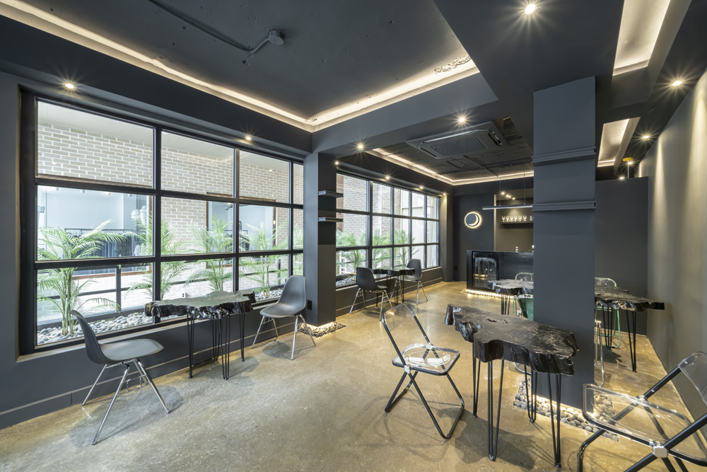 现代简约 13 坪咖啡厅&画室设计-4