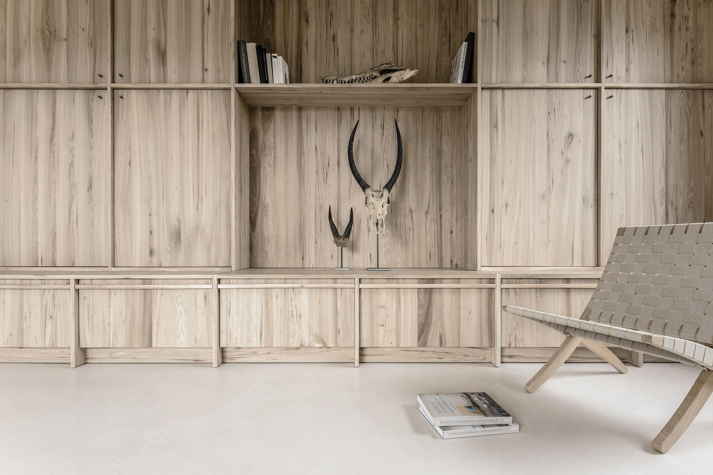 Arjaan De Feyter combines "light and warm materials" in converted brewery apartment-2