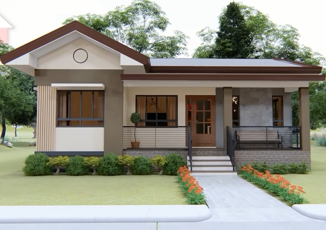 9 · 10米3卧室现代平房设计-5