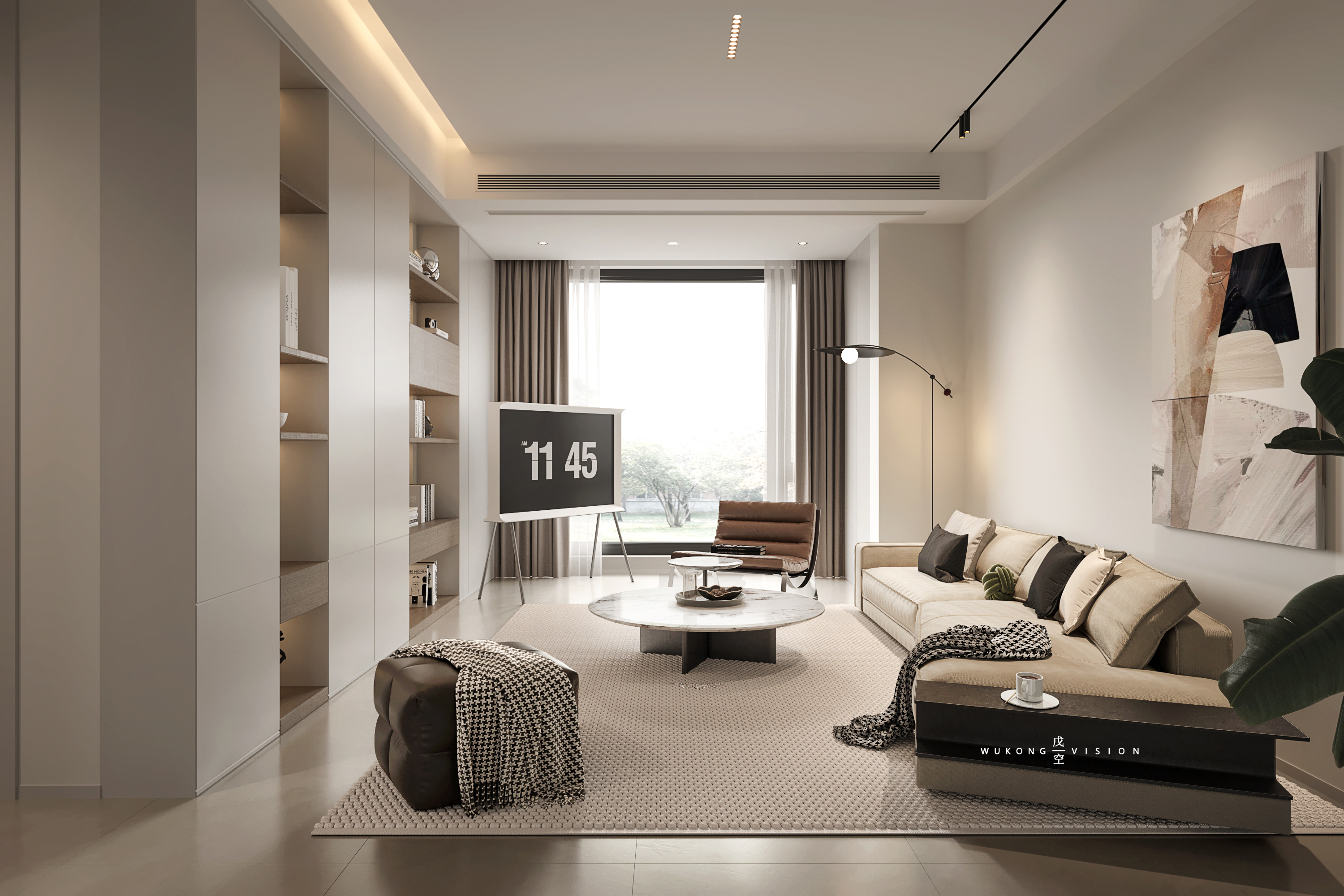 /戊空效果图表现/现代风格/-2