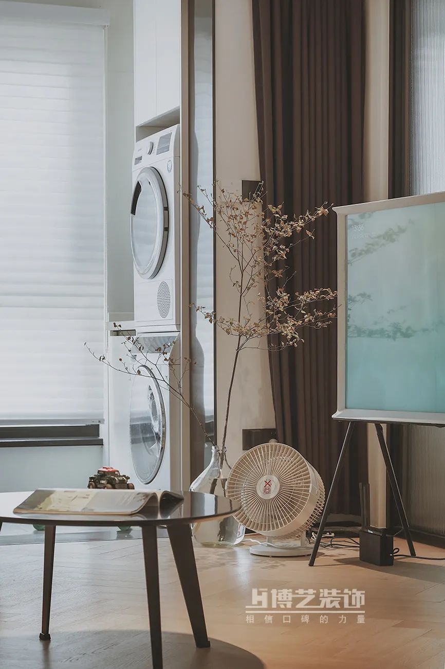 北欧风单身女性住宅丨博艺装饰-23