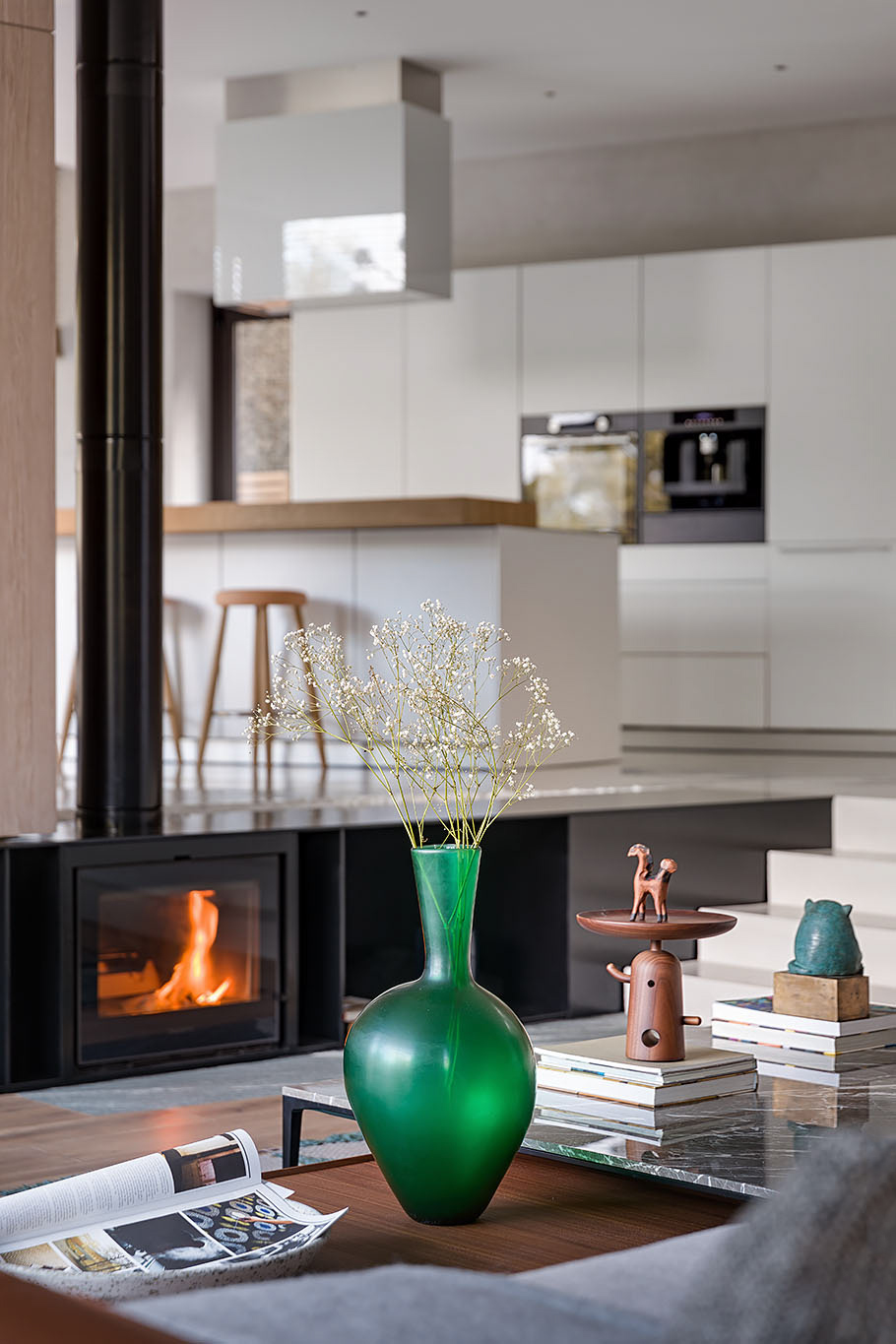 乌克兰基辅自然舒适别墅设计丨Oleksienko Architects-11