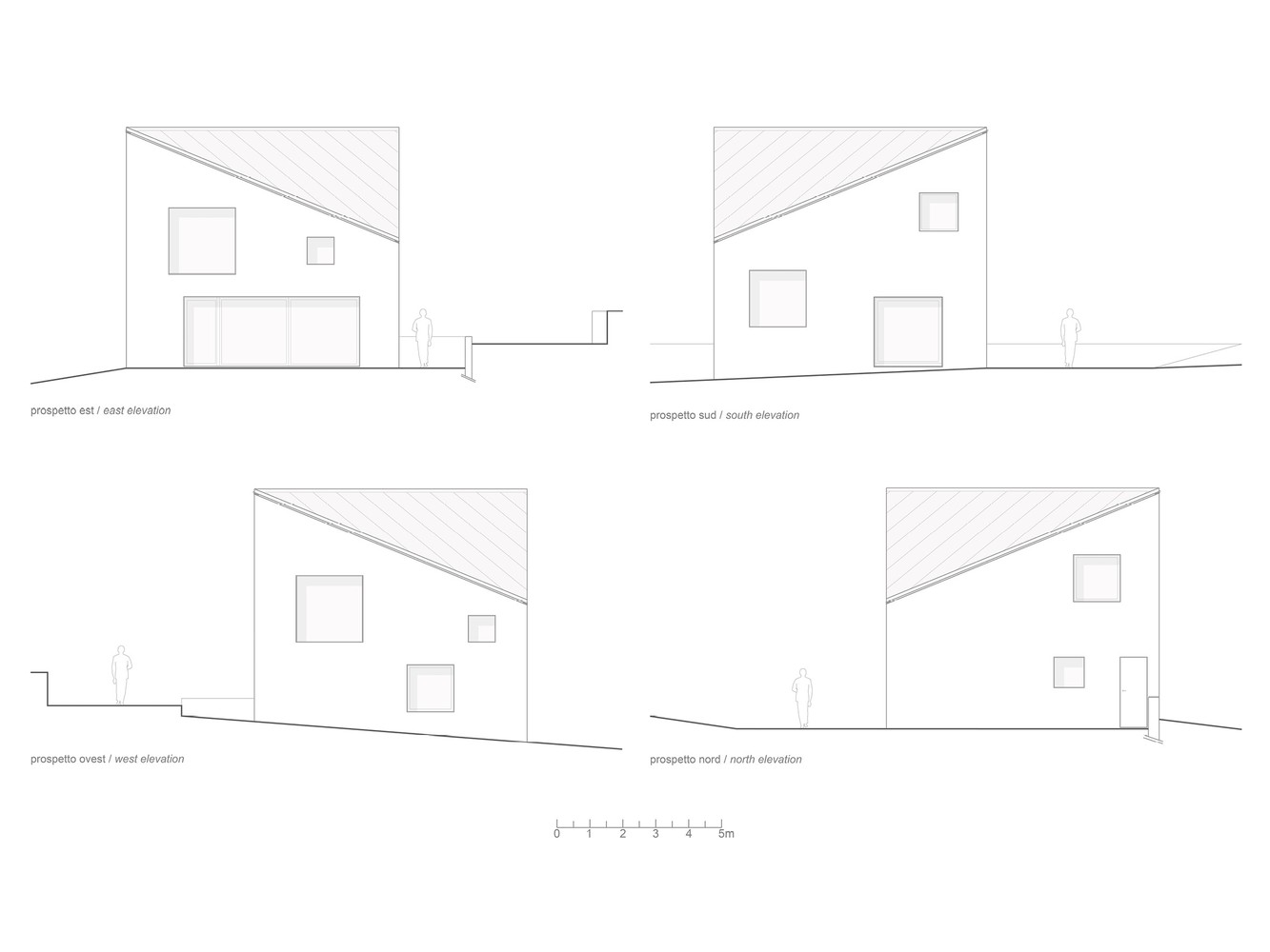意大利山间度假屋,开放式空间与自然景观完美融合-82