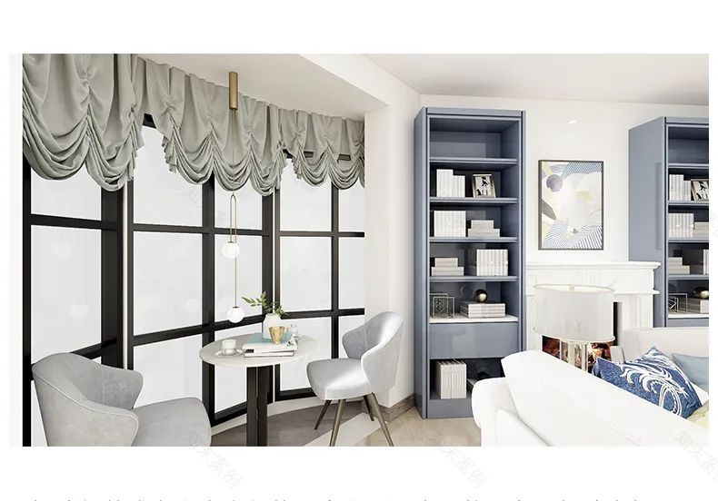 法式浪漫 | 93㎡小三房逆袭成网红家居-27