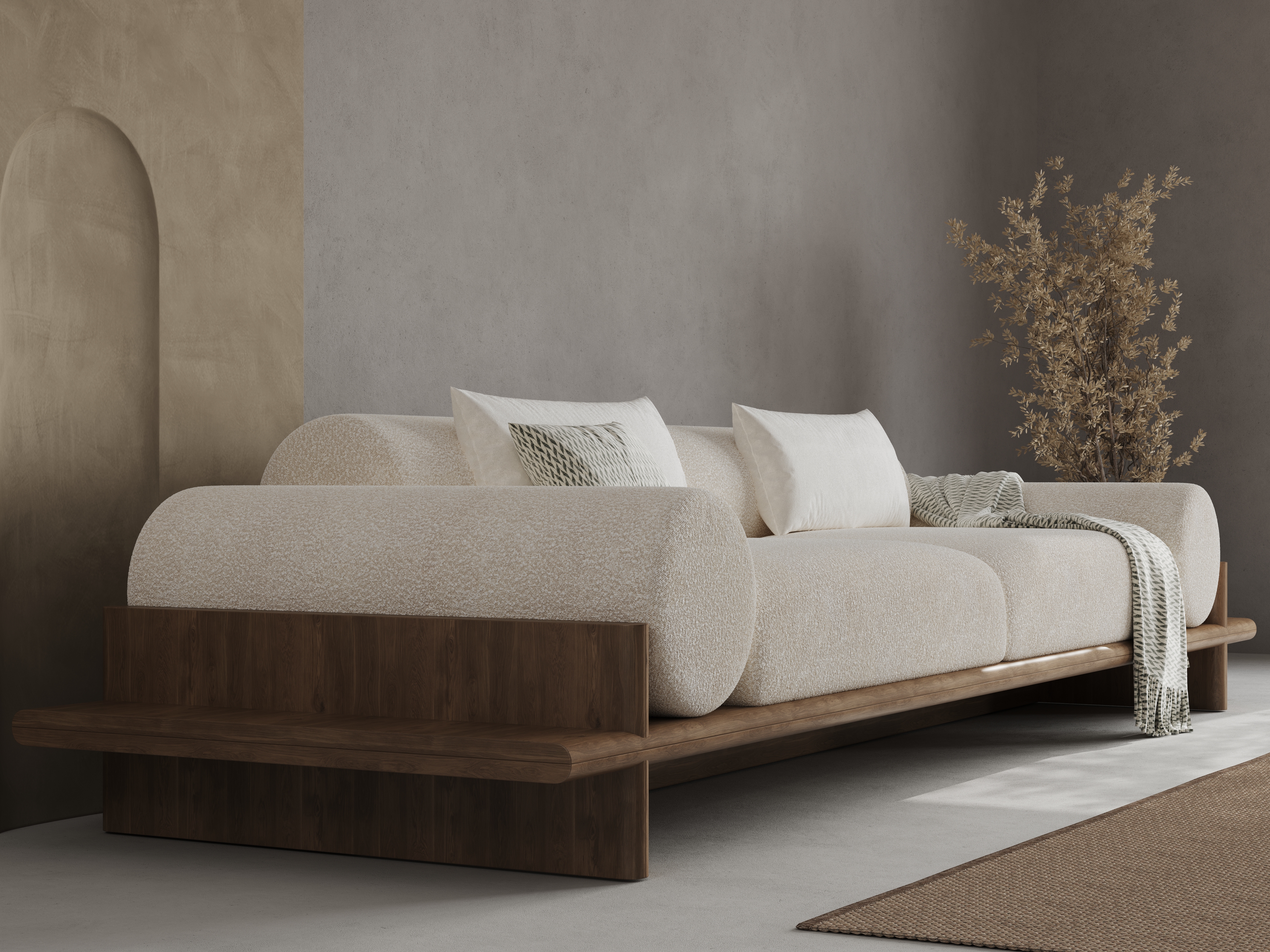 Sofa CGI: Packshot + Turntable-1