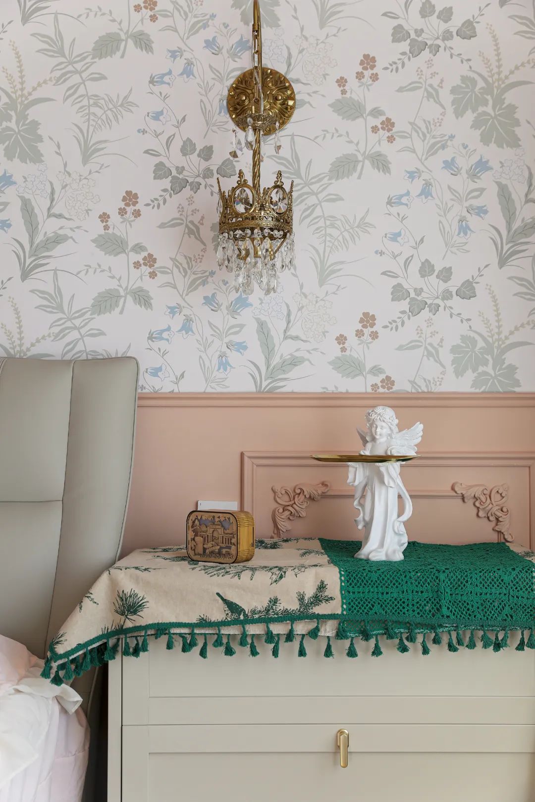 西安清凉山樾 140㎡法式浪漫家居设计丨中国陕西丨西安·大小空间设计-34