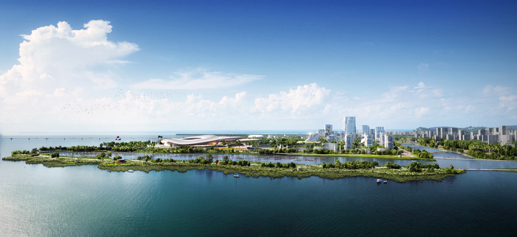 粤港澳大湾区体育中心即将完工 / Zaha Hadid Architects-4