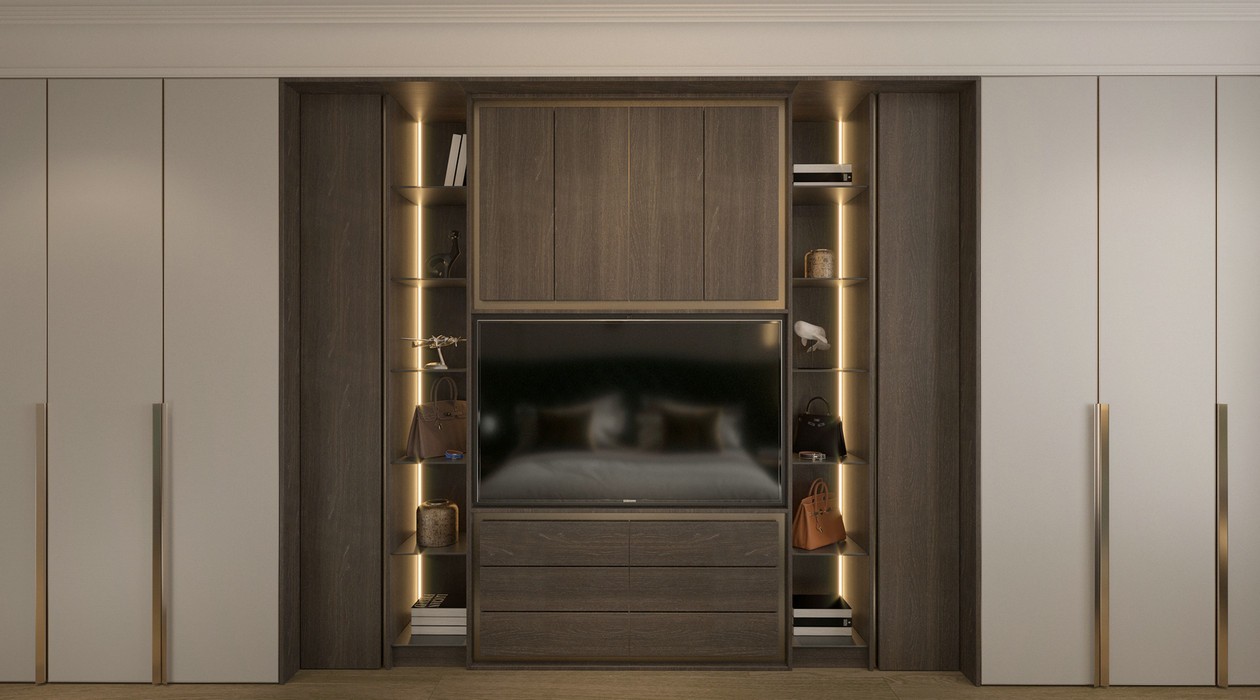 113㎡ 简约风公寓设计-19