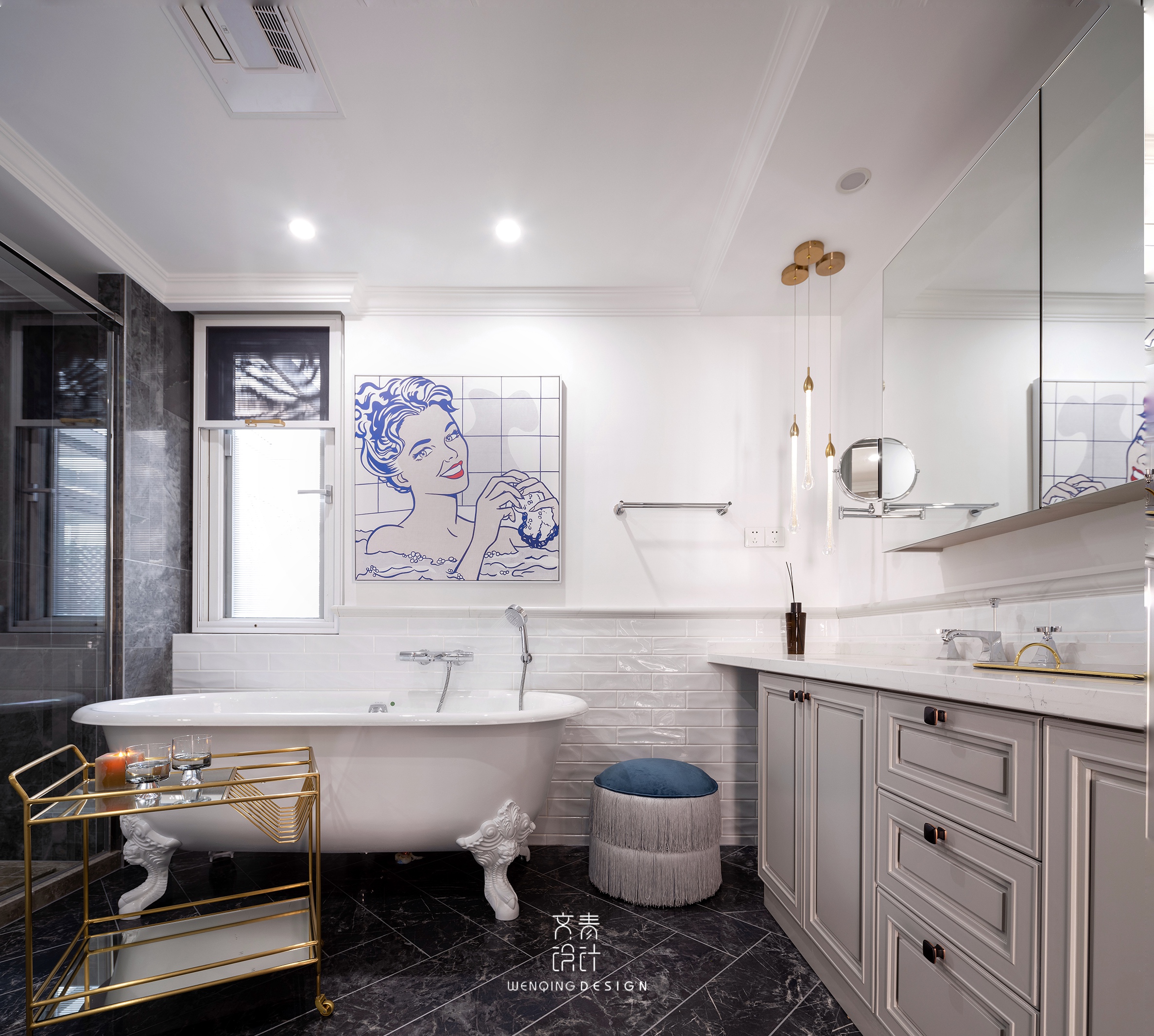 西溪里熙园两层复式设计丨文青设计-56