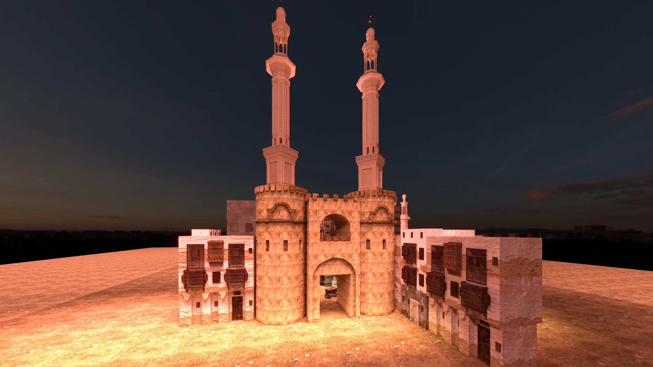 二十世纪二十年代开罗某街区设计丨埃及开罗-1