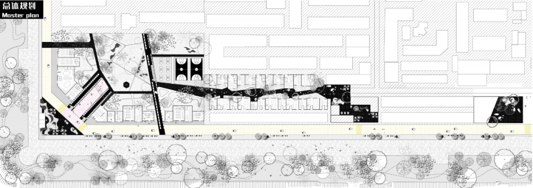 还得是建筑老八校的大四课设！现代对撞传统！“原唐长安城”介入“模拟社区app”进行游戏活动？“观景+休闲+售卖”模块激活老街区-97