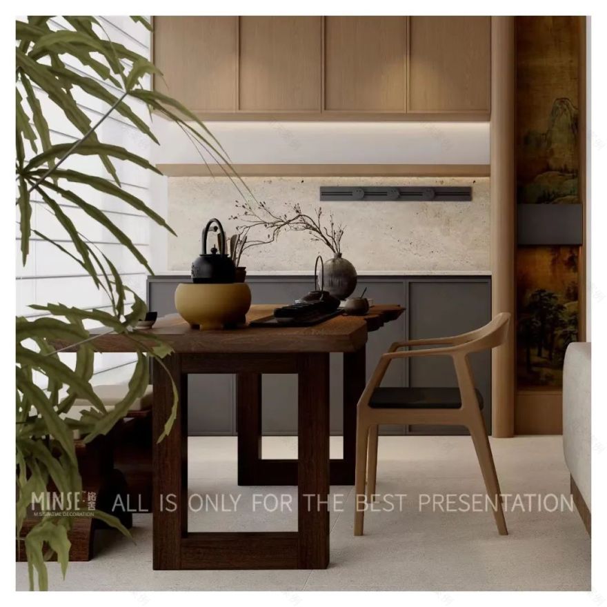 雅州一品 · 棕影 静和居丨雅安铭舍·空间设计事务所-16