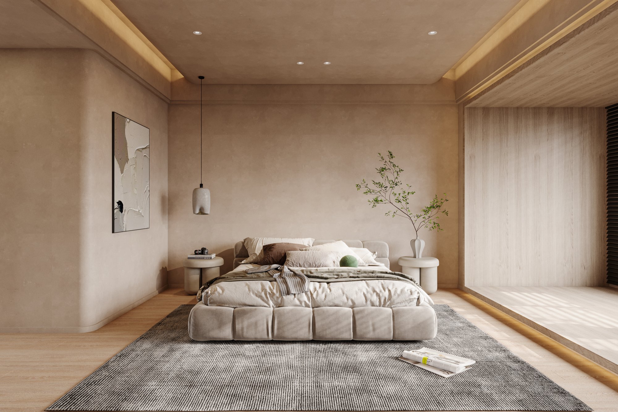 回归生活本质的侘寂风住宅设计-7