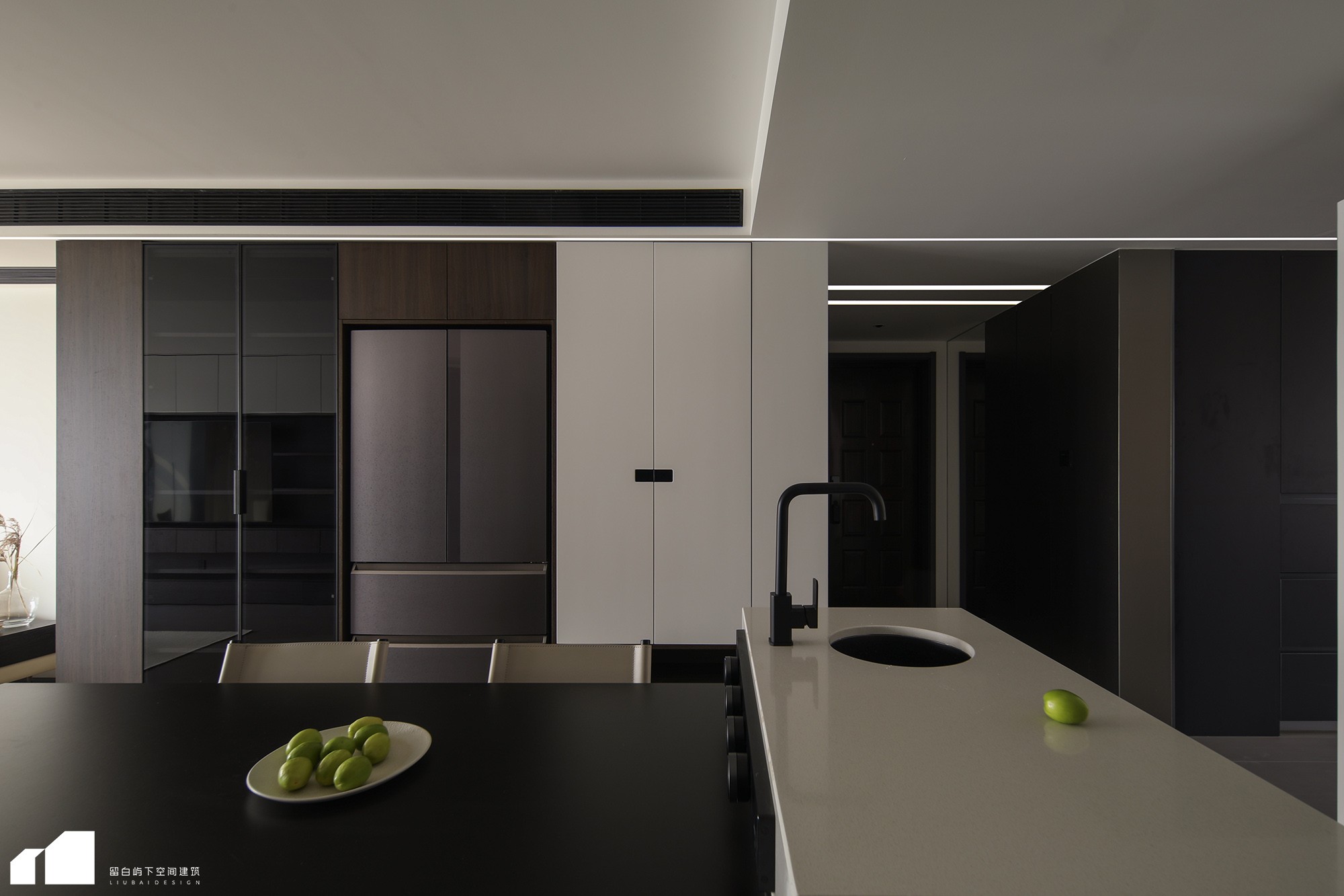 留白·私宅｜落蘇丨留白屿下空间建筑-3