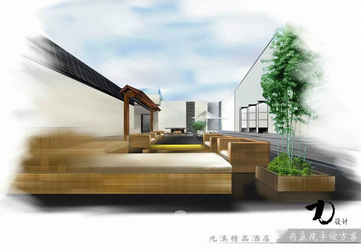 力设计--溪中溪度假酒店-100