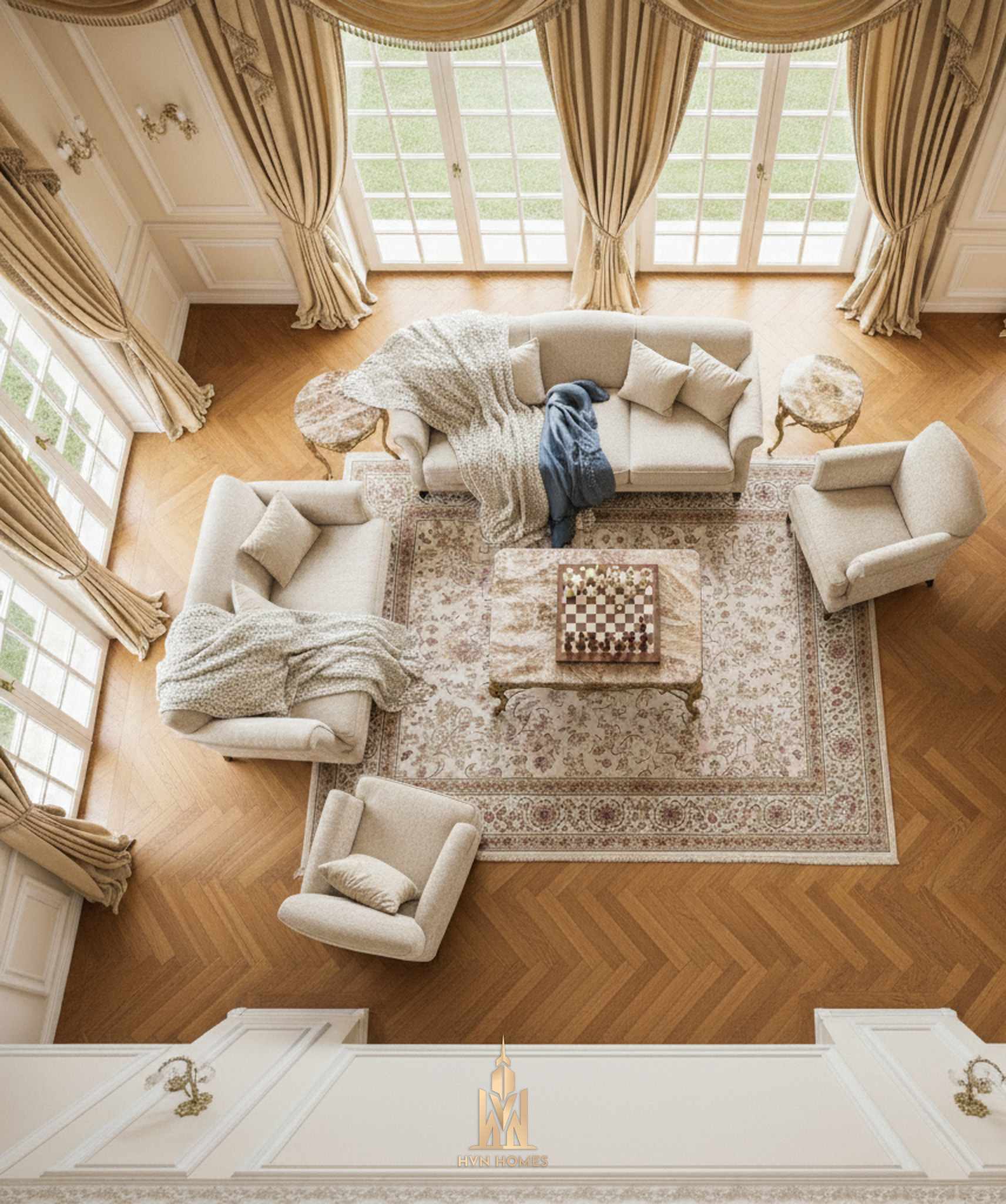 Timeless Classic Interior Project - HVN Homes-6