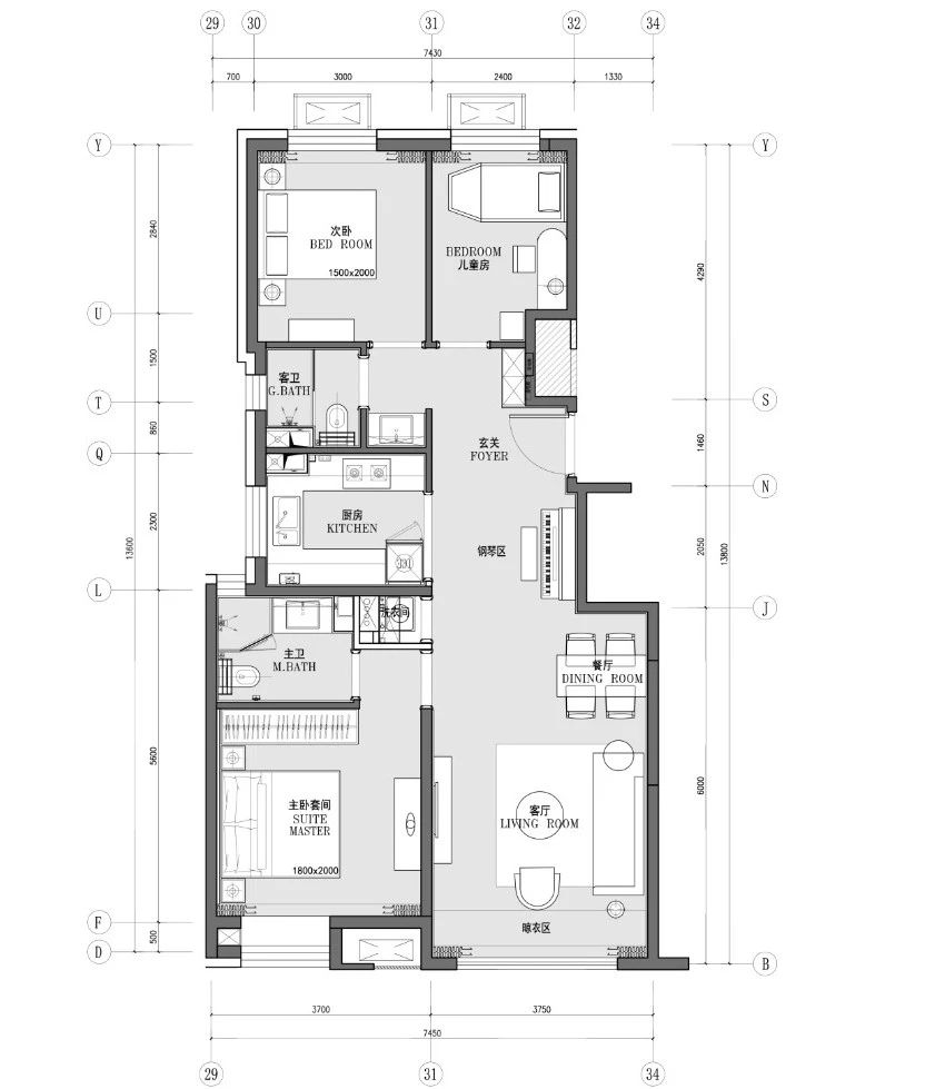 金地·璟宸项目丨中国北京丨EH DESIGN GROUP棣赞室内设计团队,极尚软装陈设团队-54