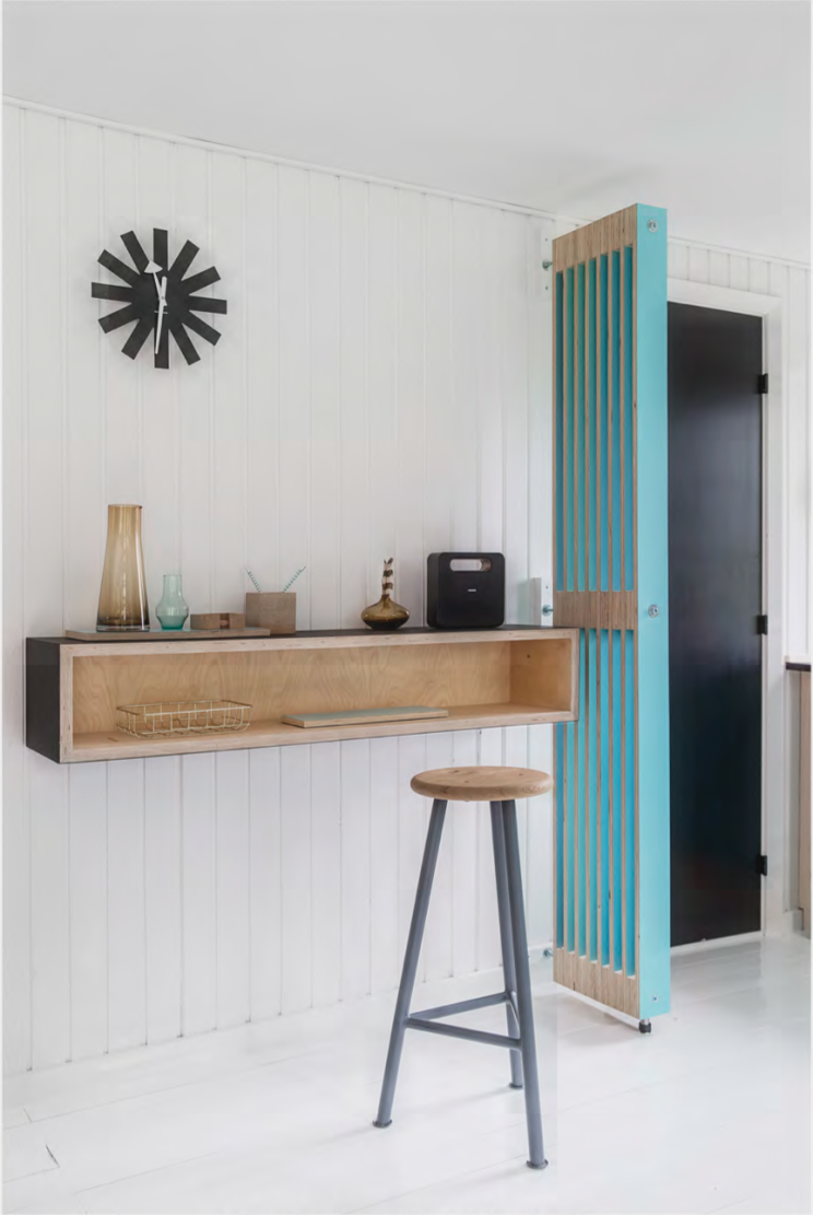 丹麦海滩凉亭 RUM4 改造 诠释现代色彩美学-3