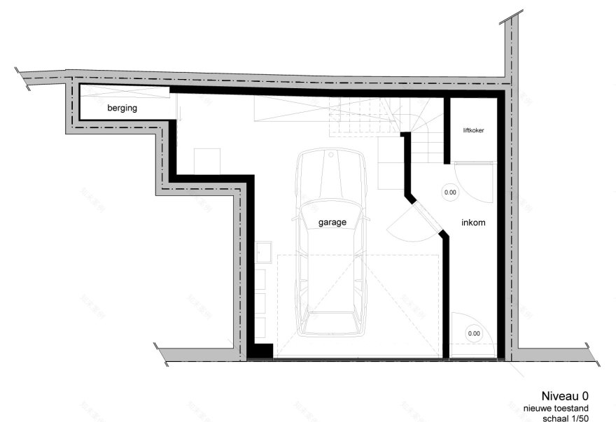 比利时鲁汶光之居 | Blanco Architecten 现代住宅设计-45