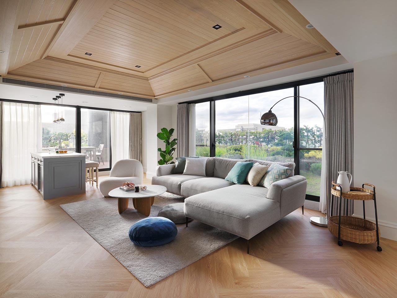 中和新建案双层面复合式度假木屋丨尚展空间设计股份有限公司-1