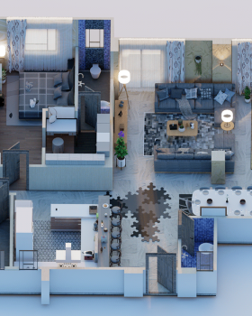 Residential 3D Plan