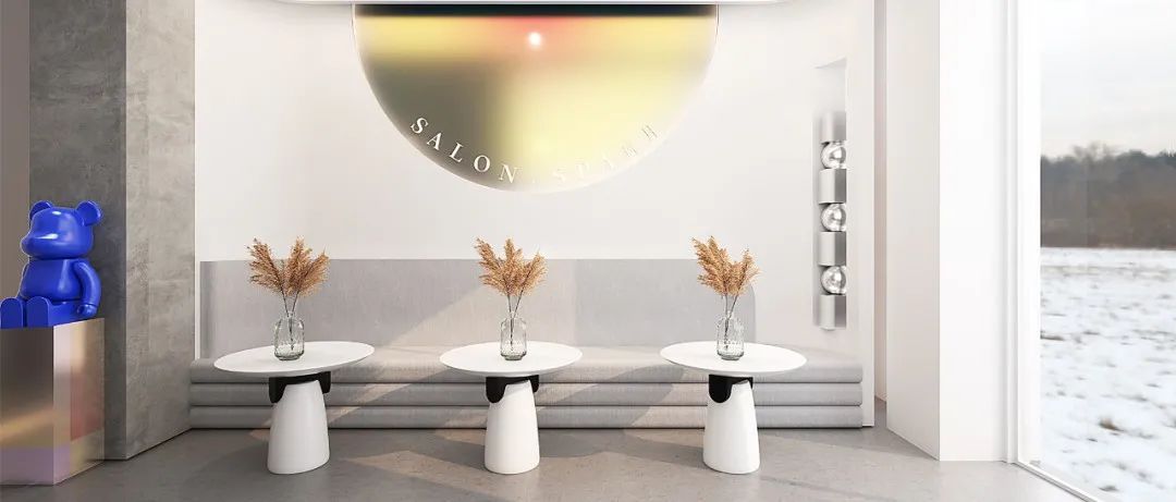 首发 X CARR SALON丨以元素为载体将空间“形式”完整体现-126