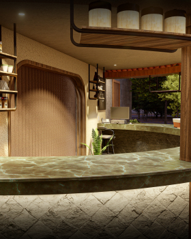 Coffee Shop BAR 外观设计丨埃及