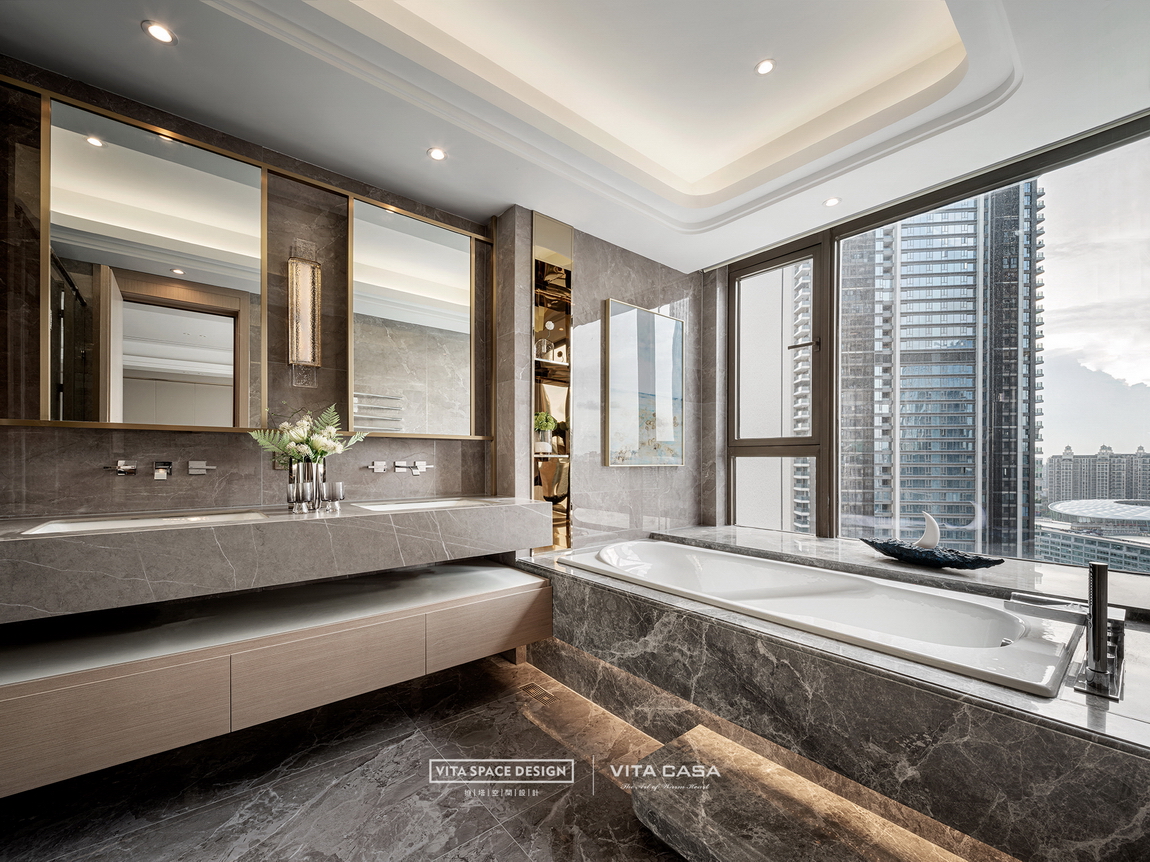 名门府邸 大观自在丨维塔空间设计-48