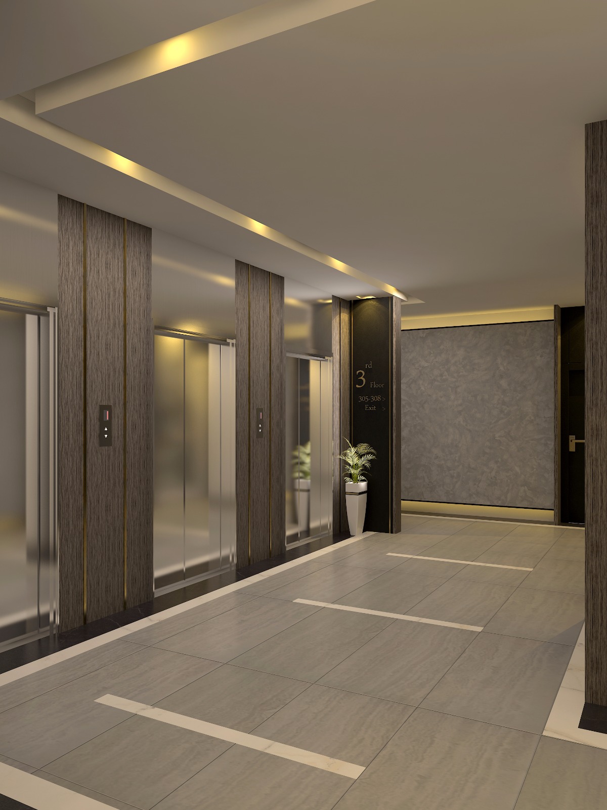 ELEVATOR LOBBY &CORRIDOR-1