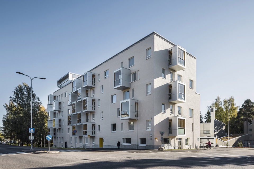 Pyhätunturintie 2 公共住宅建筑丨芬兰赫尔辛基丨Lahdelma & Mahlamäki 事务所-12