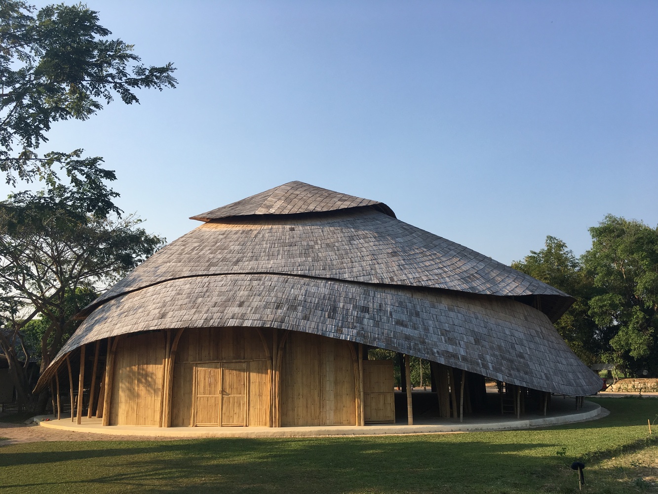 Bamboo Sports Hall for Panyaden International School Chiangmai Life Construction-62
