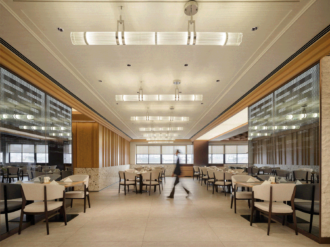 鹏欣(南京)水游城洲际假日酒店FEAST餐厅丨中国南京丨COLORFULL昱景设计-7