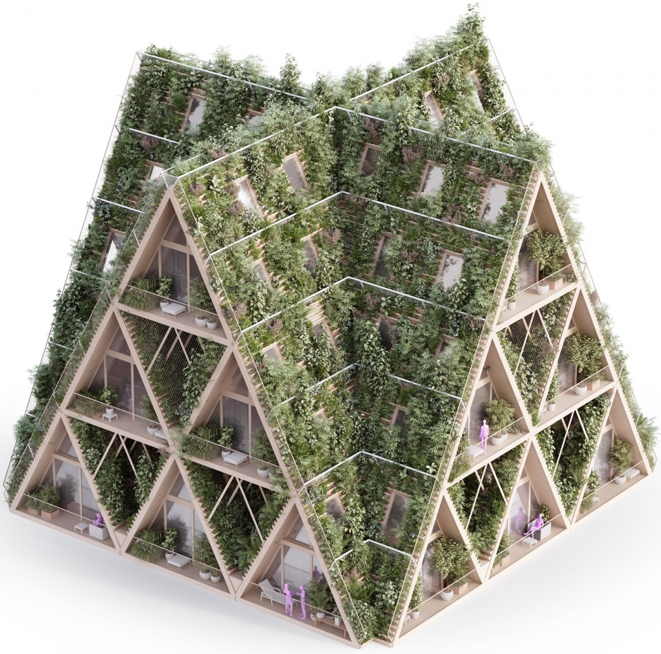 城市中的垂直农场 | 模块化建筑与农业的共生-59