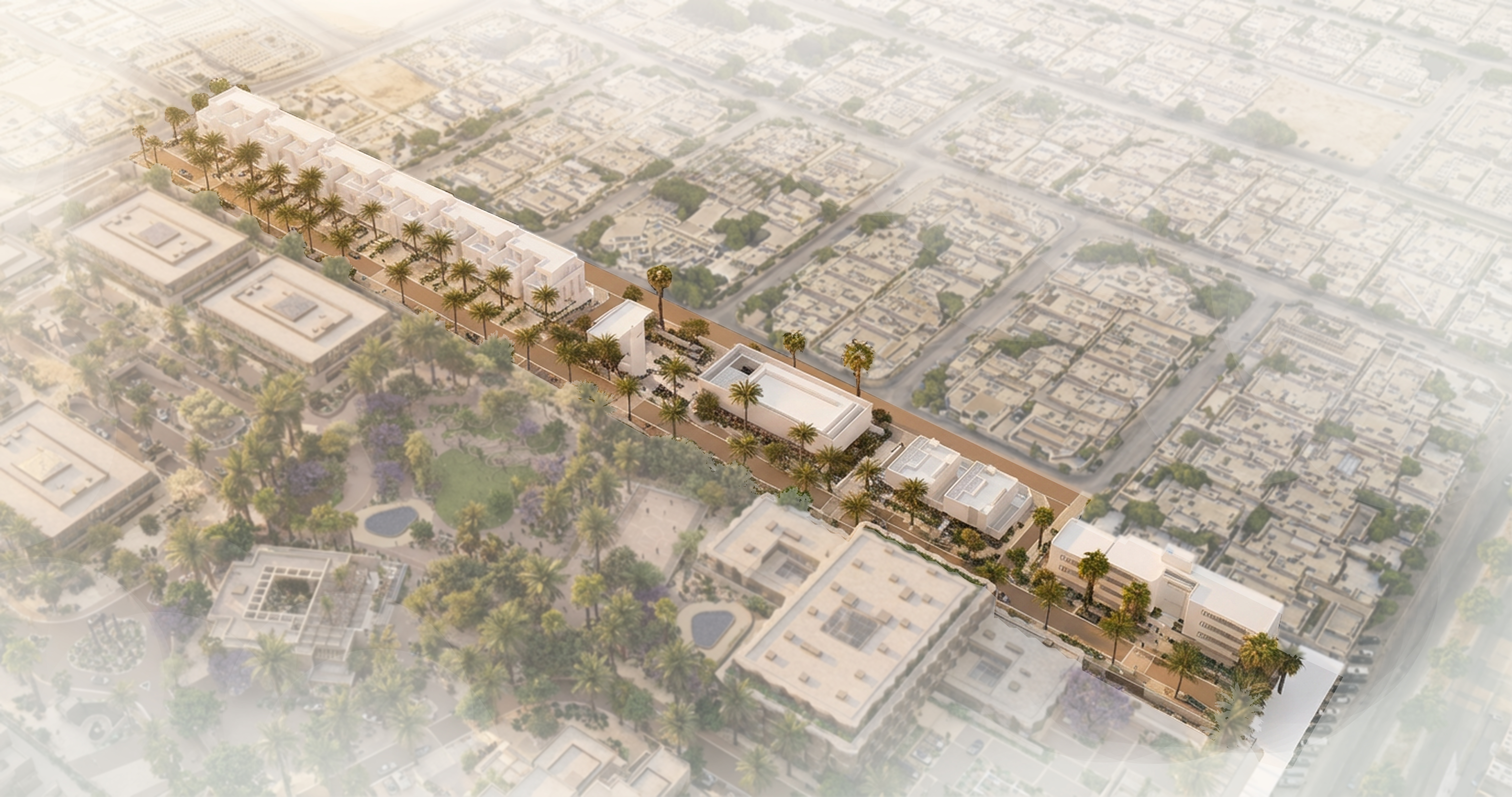 沙特利雅得住宅综合体及清真寺景观设计项目丨沙特阿拉伯利雅得丨ATA Office-5