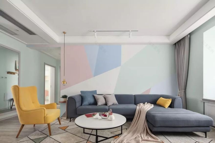 清新北欧三室两厅,卡座餐厅浪漫实用-20