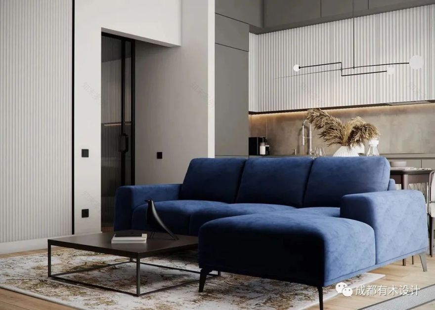 73㎡简约轻奢空间设计-6