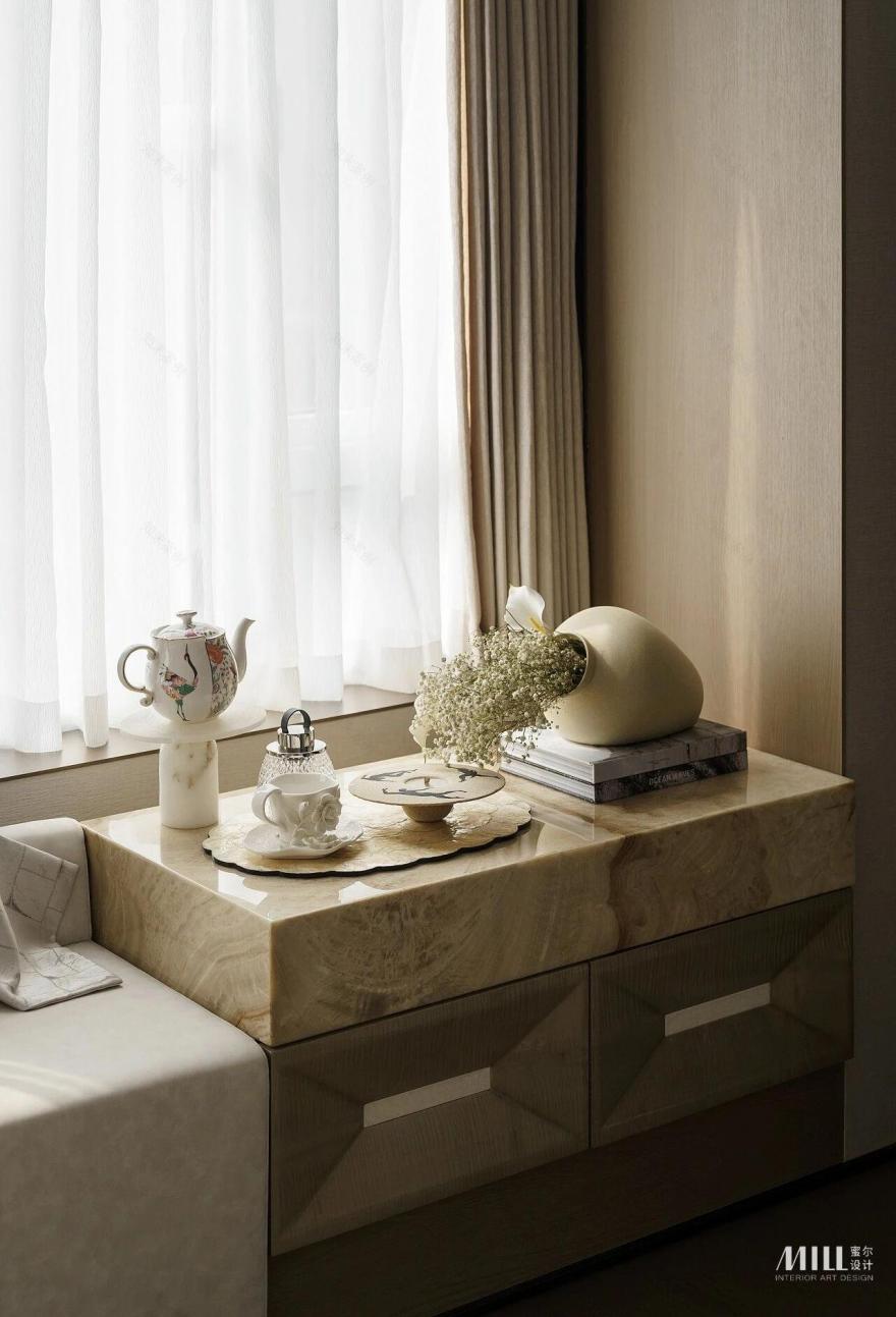 武汉万科·公园大道92m²&102m²样板间丨中国武汉丨深圳市蜜尔室内艺术设计有限公司-18