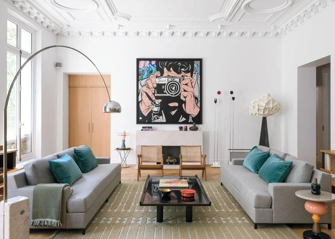 interior design homes--退休老公寓化身都市艺术居所-12