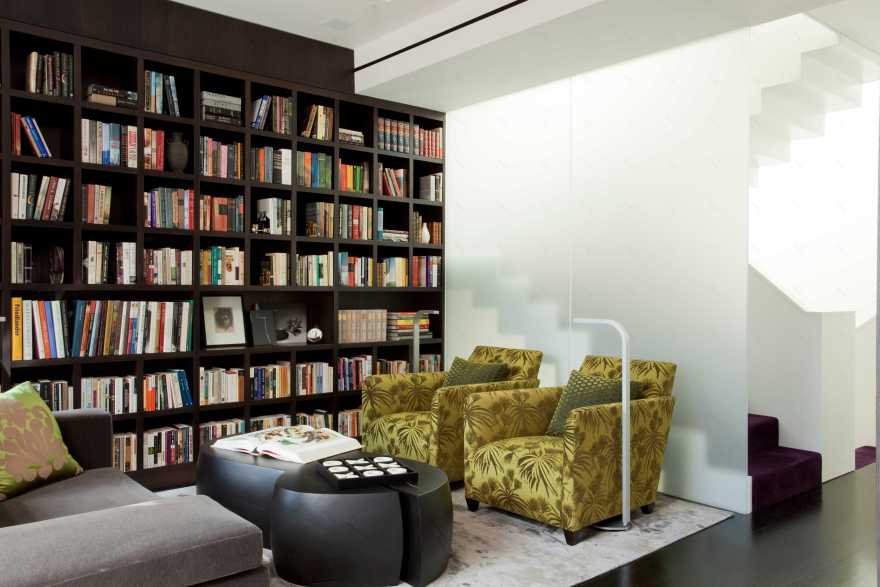 纽约市中心现代褐石住宅的创意设计-22